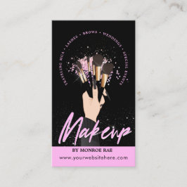 Makeup Artist Glam MUA Beauty Salon Logo Visitenkarte