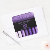 Makeup Artist Glam Violet Eyeshadow Sticker (Umschlag)