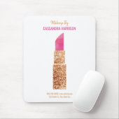Makeup Artist Goldene Folge Wasserfarben Schönheit Mousepad (Mit Mouse)