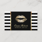 Makeup Artist Goldenen Täler Treuekarte (Vorderseite)