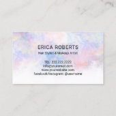 Makeup Artist & Hair Salon Aquädukte Visitenkarte (Rückseite)