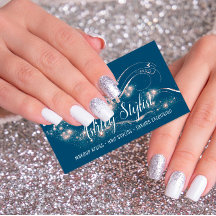 Makeup Artist Hair Salon Eyelash Smoky Blue Rose