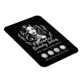 Makeup Artist Hair Stylist Beauty Salon Lash Brows Magnet (Rechte Seite)