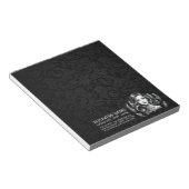 Makeup Artist Hair Stylist Beauty Salon Lash Brows Notizblock (angewinkelt)