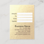 Makeup Artist Hair Stylist Beauty Salon Lash Brows Rabattkarte (Rückseite)