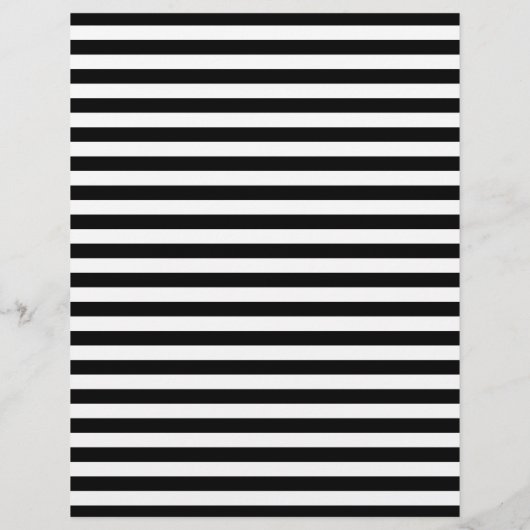 Makeup Artist Hair Stylist Modern Stripes Salon Flyer (Hinten)