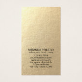 Makeup Artist Hair Stylist Modernes Paket Beilage (Rückseite)