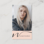 Makeup Artist Hairstylist Nail Tech Beauty Salon Visitenkarte (Vorderseite)