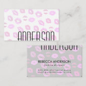 Makeup Artist / Kiss Visitenkarte (Vorne/Hinten)