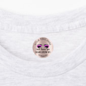 Makeup Artist Lash Brows Pink Eyes Rose Etiketten (Befestigt)