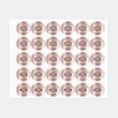 Makeup Artist Lash Brows Princess Eyes Etiketten (Blatt)