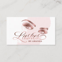 Makeup artist Lash Eyebrow Lashes Rose Gold