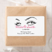 Makeup Artist Lashes braun Schwarz und Weiß einfac (Insitu)
