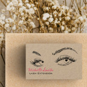 Makeup Artist Lashes Brows Schwarz-weiß Qr Code Visitenkarte