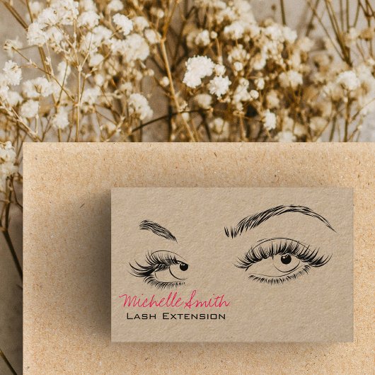 Makeup Artist Lashes Brows Schwarz-weiß Qr Code Visitenkarte