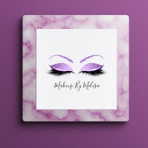 Makeup Artist Lashes Extension Lila Violet