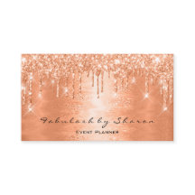 Makeup Artist Lashes Glitzer Tropfen Coral Event