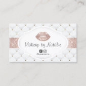 Makeup Artist Luxe Rose Livio Vacchini Gebäudes Visitenkarte (Vorderseite)