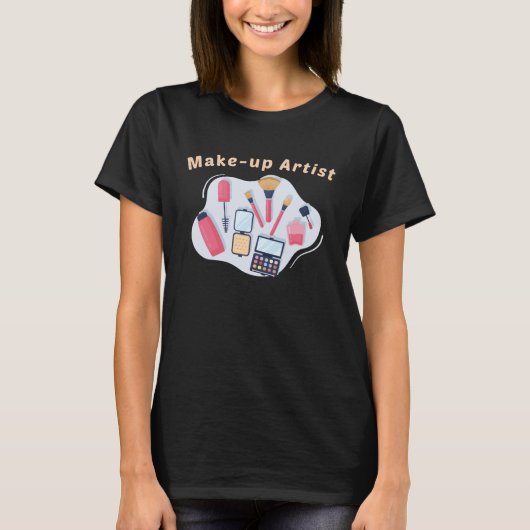 Makeup Artist Makeup  5 T-Shirt (Vorderseite)