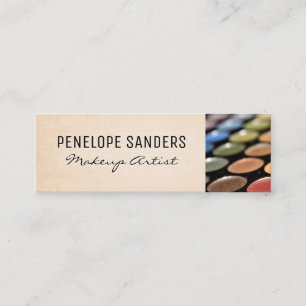 Makeup Artist   Makeup Palettes Mini Visitenkarte