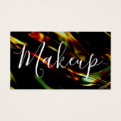 Makeup Artist Moderne Termine Business Cards (Vorderseite)