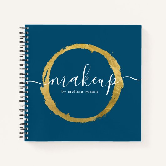 Makeup Artist Notebook Notizblock (Vorderseite)