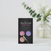 Makeup Artist/Palette Visitenkarte (Stehend Vorderseite)