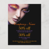 Makeup Artist Promotion Flyer (Vorne)
