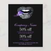 Makeup Artist Promotion Flyer (Vorne)