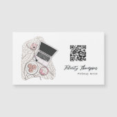 Makeup Artist QR Code Magnetkarte (Vorderseite)