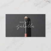 Makeup Artist QR Code Social Media Visitenkarte (Vorderseite)