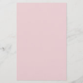 Makeup Artist Rose Gold Lips Rosa Marmorsalon Flyer (Hinten)