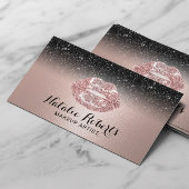 Makeup Artist Rose Goldene Lifte Ristorante da Val Visitenkarte