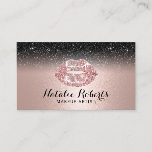 Makeup Artist Rose Goldene Lifte Ristorante da Val Visitenkarte (Vorderseite)