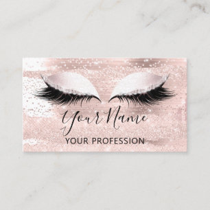Makeup Artist Rose Kosmetologe Eyelash VIP Visitenkarte