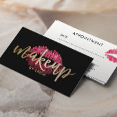 Makeup Artist Rote Lippen Ristorante da Valentino Terminkarte