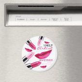 Makeup Artist Round Magnet (In Situ (Geschirrspüler))
