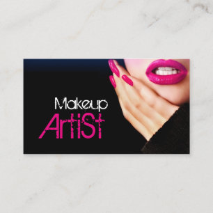 Makeup Artist Salon Business Card Visitenkarte
