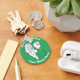 Makeup Artist Schlüsselanhänger