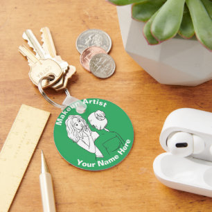 Makeup Artist Schlüsselanhänger