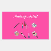 Makeup Artist Sticker (Vorderseite)