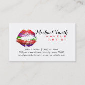 Makeup Artist Stillips #6 Visitenkarte (Rückseite)