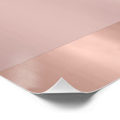 Makeup Artist Studio Eyelashes Extension Rosen Pos Poster (Ecke)