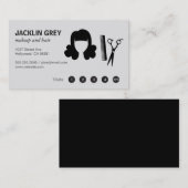 Makeup Artist & Stylist Treuekarte (Vorne/Hinten)