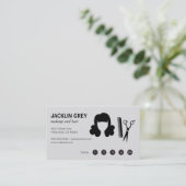 Makeup Artist & Stylist Treuekarte (Stehend Vorderseite)