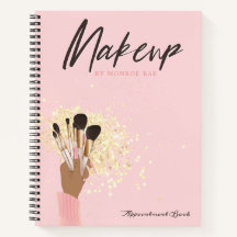 Makeup Artist Termin Log oder Business Notebook