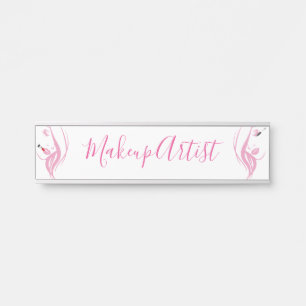 Makeup Artist Türschild