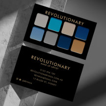 Makeup Artist Unique Blue Eyeshadow Pallete