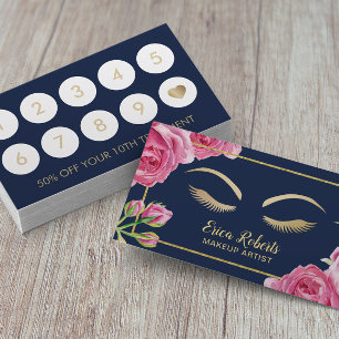 Makeup Artist Vintage blumengeschichtliche Treue