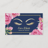 Makeup Artist Vintage blumengeschichtliche Treue (Vorderseite)